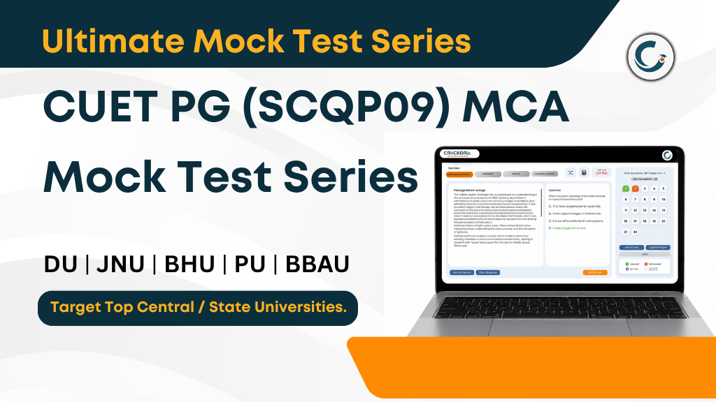 CUET PG (SCQP09) MCA Mock Test Series 2027